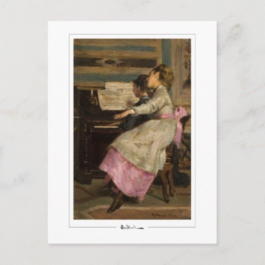 Giovanni Boldini #599 - Fine Art Postcard Postkarte (Vorderseite)