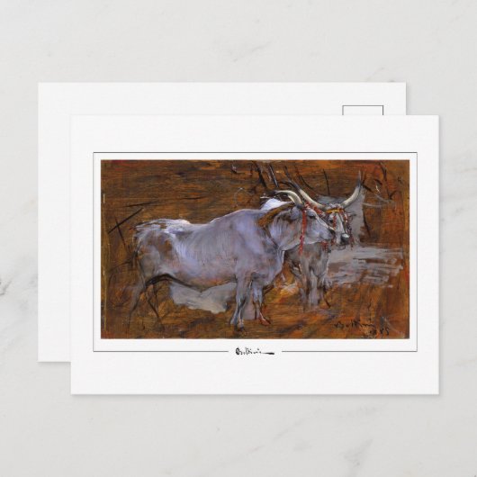 Giovanni Boldini #613 - Fine Art Postcard Postkarte (Vorne/Hinten)