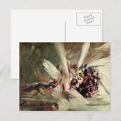 Giovanni Boldini - Die Pansy Postkarte (Vorne/Hinten)