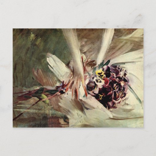 Giovanni Boldini - Die Pansy Postkarte (Vorderseite)