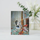 Giovanni Boldini - Girl Reading im Salon Postkarte (Stehend Vorderseite)