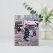 Giovanni Boldini - Kreuzung der Straße Postkarte (Stehend Vorderseite)
