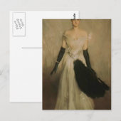 Giovanni Boldini - Portrait einer Lady Postkarte (Vorne/Hinten)