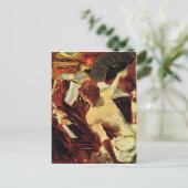 Giovanni Boldini - Sängerin Mondana Postkarte (Stehend Vorderseite)