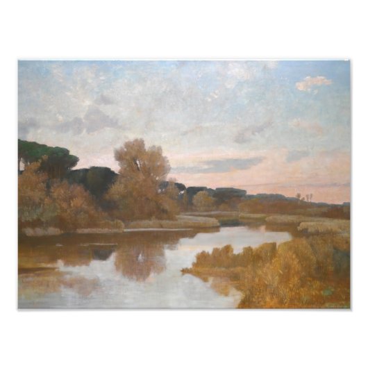 Giovanni Costa.- Castel Fusano Fotodruck (Vorne)