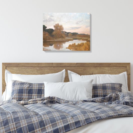 Giovanni Costa.- Castel Fusano Leinwanddruck (Insitu (Schlafzimmer))