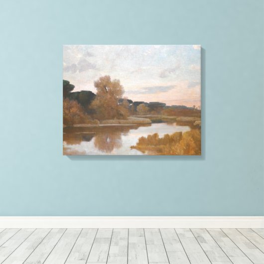 Giovanni Costa.- Castel Fusano Leinwanddruck (Insitu (Holzboden))