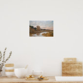 Giovanni Costa.- Castel Fusano Poster (Küche)