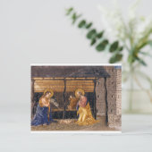 Giovanni_Di_Francesco_Del_Cervelliera_-_Nativity_a Postkarte (Stehend Vorderseite)