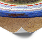 Giovanni di Paolo Die Schöpfung der Welt Poster (Ecke)