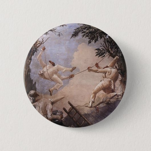 Giovanni Domenico Tiepolo: Das Schwingen von Button (Vorderseite)