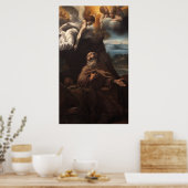 Giovanni Lanfranco - St Conrad Confalonieri - 1618 Poster (Küche)
