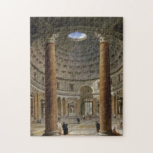 Giovanni Paolo Panini - The Pantheon, Rom Puzzle (Vertikal)