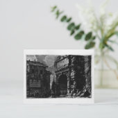 Giovanni Piranesi-Veduta mit Arch von Titus Postkarte (Stehend Vorderseite)