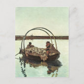 Giovanni Segantini - Ave Maria Postkarte (Vorderseite)