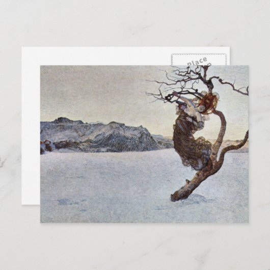 Giovanni Segantini - Die bösen Mütter Postkarte (Vorne/Hinten)