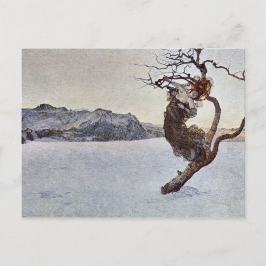 Giovanni Segantini - Die bösen Mütter Postkarte (Vorderseite)