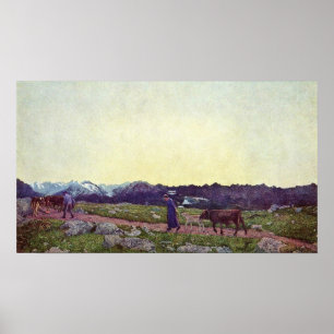 Giovanni Segantini - Natur Poster