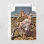 Giovanni Segantini - Obst der Liebe Postkarte (Vorne/Hinten)