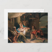 Giovanni Tiepolo - Die Verehrung der Hirten Postkarte (Vorne/Hinten)