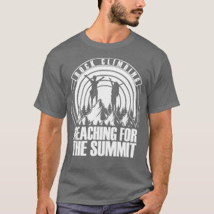 Gipfel Bergsteigen T-Shirt