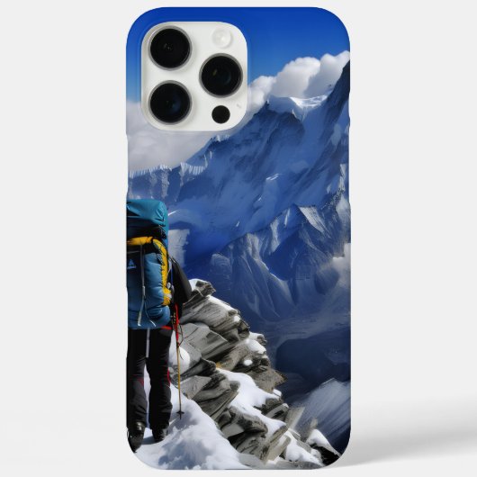 Gipfel Case-Mate iPhone hülle (Rückseite)