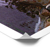 Gipfel der Sierras Poster (Ecke)