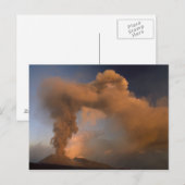 Gipfel des Ätna, Sizilien, Italien Postkarte (Vorne/Hinten)