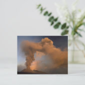 Gipfel des Ätna, Sizilien, Italien Postkarte (Stehend Vorderseite)