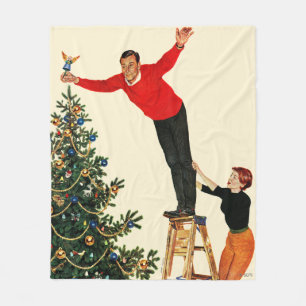 Gipfel des Baumes Fleecedecke