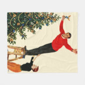 Gipfel des Baumes Fleecedecke (Vorderseite (Horizontal))