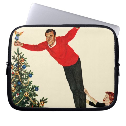 Gipfel des Baumes Laptopschutzhülle (Vorderseite)