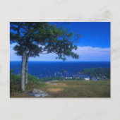 Gipfel des Berges Battie, Hügel von Camden Postkarte (Vorderseite)