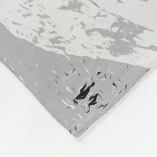 Gipfel des Berges - Mountain Biker Fleecedecke (Ecke)