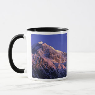 Gipfel des Denali-Gipfels Mt. McKinley) bei Tasse