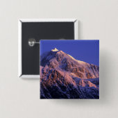 Gipfel des Denali-Gipfels (Mt. McKinley): Button (Vorne & Hinten)