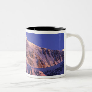 Gipfel des Denali-Gipfels (Mt. McKinley): Zweifarbige Tasse