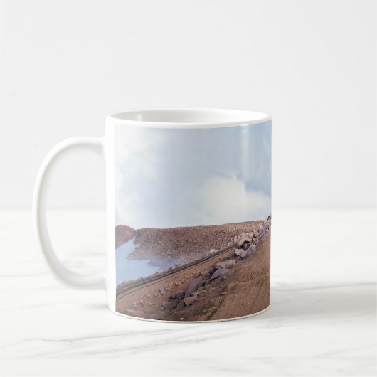 Gipfel des Pikes Peak Kaffeetasse (Links)