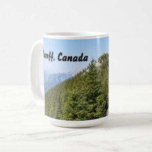 Gipfel des Schwefelberges in Banff Kaffeetasse
