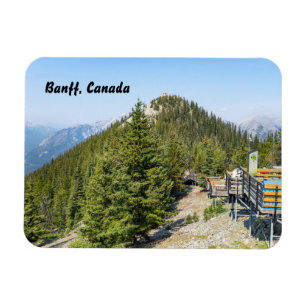 Gipfel des Schwefelberges in Banff Magnet