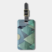 Gipfel Gepäckanhänger (Vorderseite vertikal)