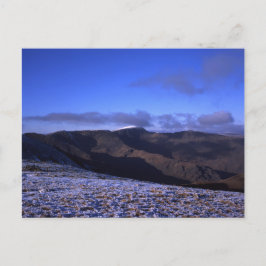 Gipfel Helvellyn von Fairfield Lake District Postkarte