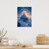 Gipfel im Himmel Poster (Küche)