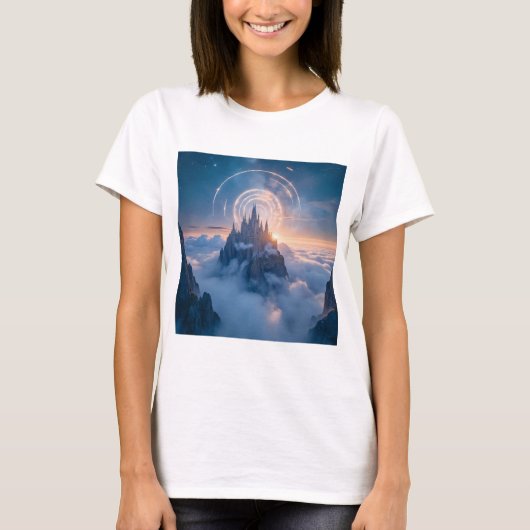 Gipfel im Himmel T-Shirt (Vorderseite)