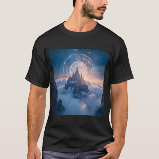 Gipfel im Himmel T-Shirt (Vorderseite)