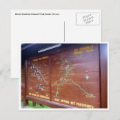 Gipfel Kinabalu Trail Postkarte (Vorne/Hinten)