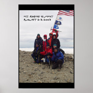Gipfel Mt. Adams Poster