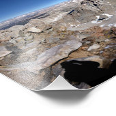 Gipfel Mt Whitney - John Muir-Spur Fotodruck (Ecke)