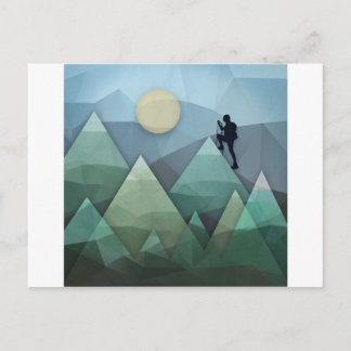 Gipfel Postkarte