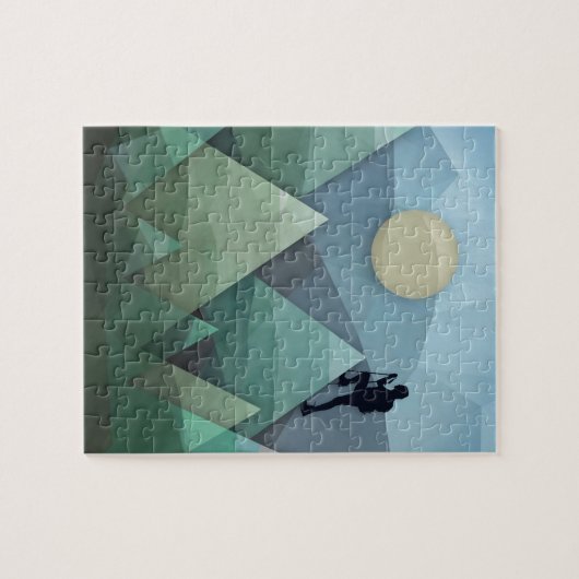 Gipfel Puzzle (Horizontal)